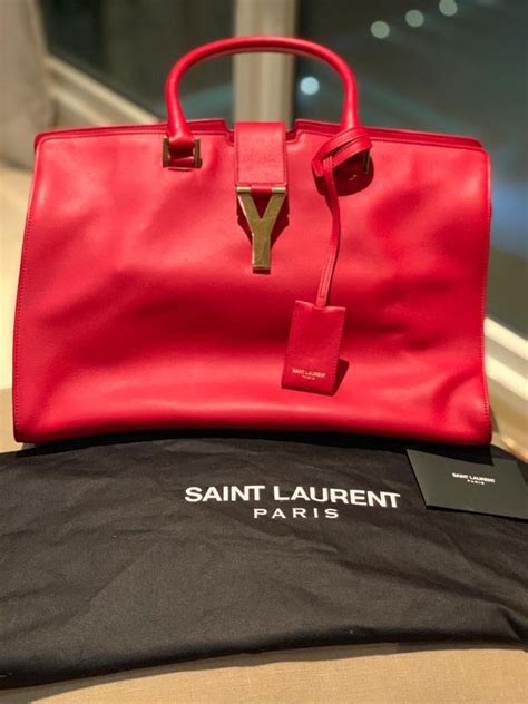 ysl sac ligne y red|red SAINT LAURENT Women Handbags .